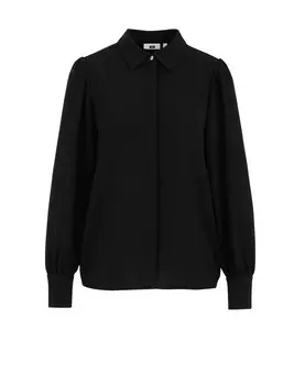 Блузка WE Fashion, черный