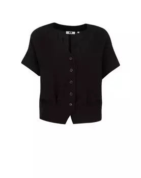 Блузка WE Fashion, черный