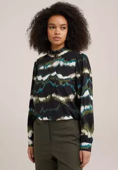 Блузка WE Fashion, цвет black