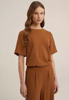 Блузка WE Fashion, цвет brown