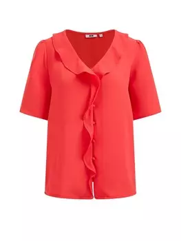 Блузка WE Fashion, красный