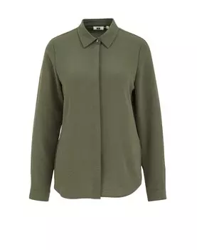 Блузка WE Fashion, оливковый