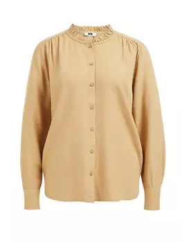 Блузка WE Fashion, песок