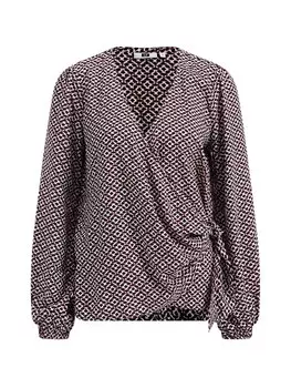 Блузка WE Fashion, разноцветный