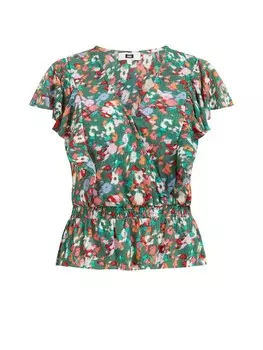 Блузка WE Fashion, разноцветный