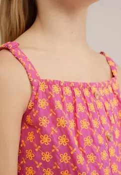 Блузка WE Fashion, розовая