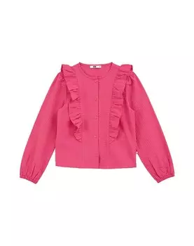 Блузка WE Fashion, розовый