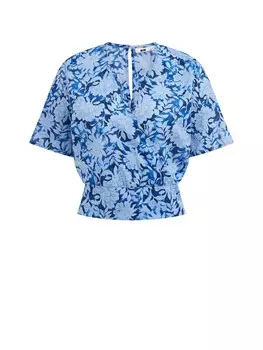 Блузка WE Fashion, синий