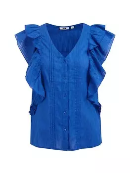 Блузка WE Fashion, синий