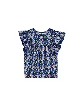 Блузка WE Fashion, синий