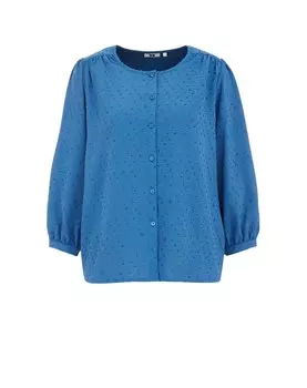 Блузка WE Fashion, синий