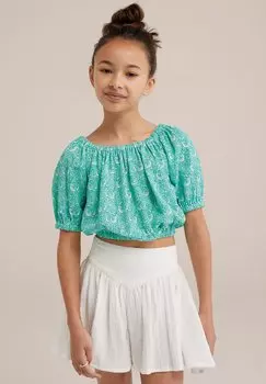 Блузка WE Fashion, синяя