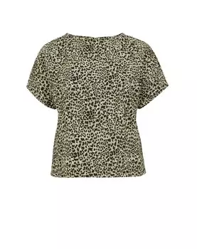 Блузка WE Fashion, светло-коричневый