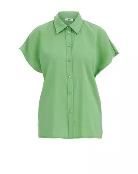 Блузка WE Fashion, светло-зеленый