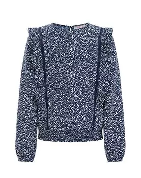 Блузка WE Fashion, темно-синий