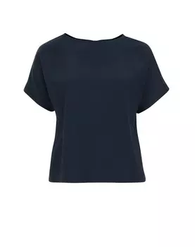 Блузка WE Fashion, темно-синий