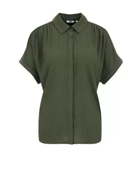 Блузка WE Fashion, темно-зеленый