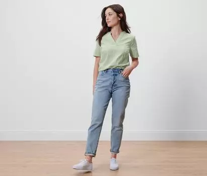 Блузка Web Tchibo, светло-зеленый