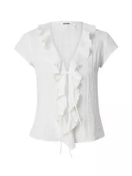 Блузка WEEKDAY Liv, белый