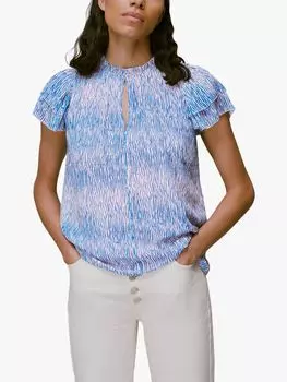 Блузка Whistles Tiger Dobby, Многоцветный