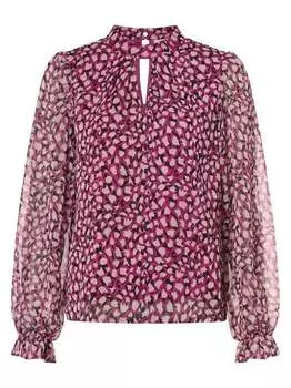 Блузка вифалия Vila, черный