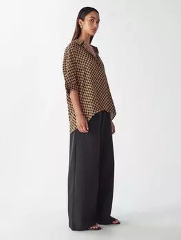 Блузка Willa Leonardo, кэмел