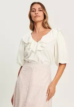 Блузка WILLA с рюшами, белый