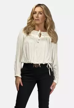 Блузка WITH BINDING REGINA FASHION, цвет ecru