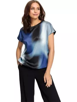 Блузка WITT WEIDEN, цвет blau/schwarz