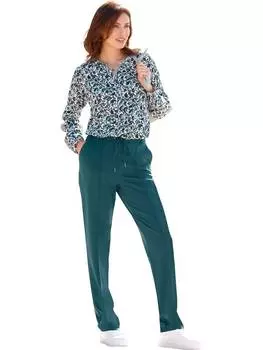 Блузка WITT WEIDEN, синий/белый