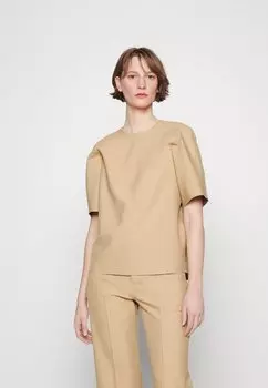 Блузка Wood Wood, коричневый