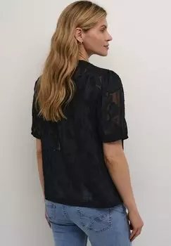 Блузка Yana Cream, черный