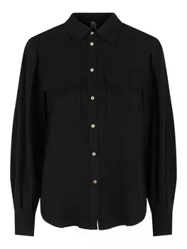 Блузка YAS Viggi, черный