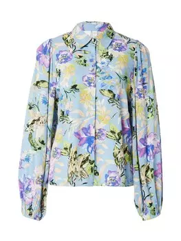 Блузка YAS YASAsina, светло-синий