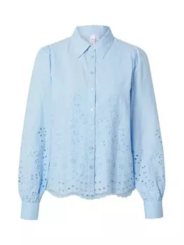 Блузка YAS YASLUMA, светло-синий