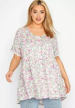 Блузка Yours Clothing, белый