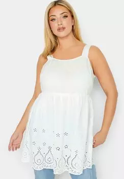 Блузка Yours Clothing, белый