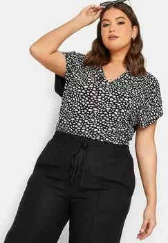 Блузка Yours Clothing, черный