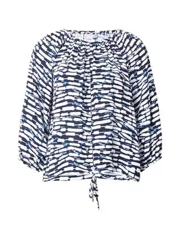 Блузка ZABAIONE Xi44a, цвет Blue/Navy/Light blue