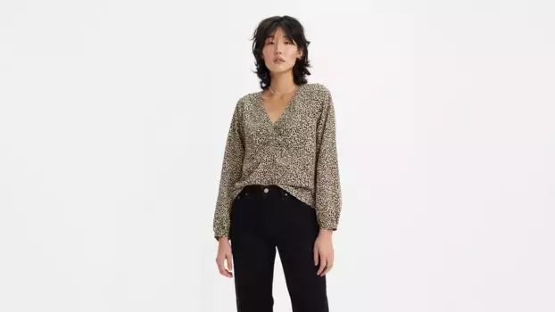 Блузка Zenda с длинными рукавами Levi's, мультиколор