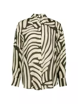 Блузка Zero , цвет khakicream