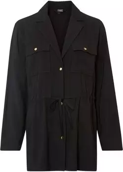 Блузка-жакет Bodyflirt, черный