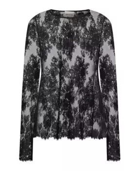 Блузка Жаннетт Semicouture, черный