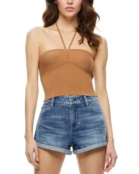 Блузка женская alice + olivia, коричневый