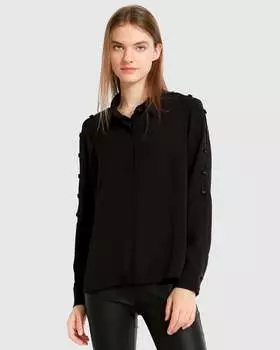 Блузка женская Belle&Bloom, черный