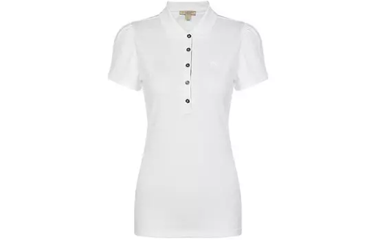 Блузка женская Burberry на пуговицах, белый