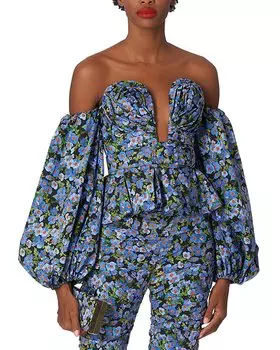 Блузка женская Carolina Herrera, черный