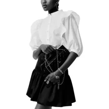 Блузка женская Chanel, белый