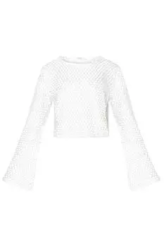 Блузка Женская/Девочка Кремовая Sister's Point, бежевый