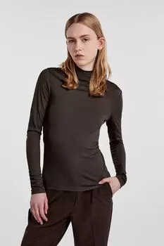 Блузка Женская/Девушка Крот PIECES, зеленый